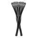 Чулки с мокрым эффектом Noir Handmade F135 Powerwetlook stockings, XXL, без мысков