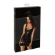 Платье Noir Handmade F344 Powerwetlook dress with garter - M