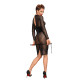 Платье Noir Handmade F182 Classic dress made of elastic tulle - S