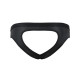 Мужские слипы с вырезами Passion 041 SLIP JOE S/M Black, экокожа, открытые ягодицы