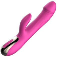 Вибратор-пульсатор Leten Automatical Thrusting Vibrator с подогревом, перезаряжаемый, 10 режимов