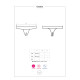 Кружевные танга с доступом Obsessive Contica crothchles thong L/XL, черные