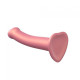 Насадка для страпона Strap-On-Me Mono Density Dildo Rose M (мятая упаковка!!!)