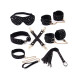 Набір Liebe Seele Stary Nights 7pcs Bondage Kit, фіксатори, нашийник з повідцем, кляп, флогер, маска