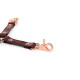 Кожаная крестовина Liebe Seele Wine Red Hogtie
