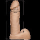 Фаллоимитатор Doc Johnson Platinum TRUSKYN - The Tru Ride 8 Inch, диаметр 4,8см, двухслойный силикон