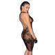 Платье Noir Handmade F240 Midi tulle dress with velvet straps - XXL