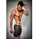 Распродажа!!! Прозрачные мужские шортики Passion 026 SHORT black S/M
