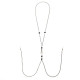 Украшение для сосков Art of Sex - Nipple Clamps Arrow, цвет черный