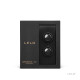 Вагинальные шарики LELO Luna Beads Noir Black, смещенный центр тяжести, диаметр 2,9 см, 2х37 г
