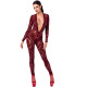 Бодістокінг Noir Handmade F382 Kink Royal Catsuit L