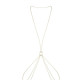 Цепочка для тела Bijoux Indiscrets Magnifique 8 Body Chain - Gold, украшение для тела