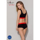 Спортивный топ на широких бретелях Passion PS003 TOP S, black