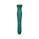 Пульсатор-кролик з вібрацією Zalo Mose 2 Turquoise Green
