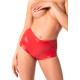 Шорты Noir Handmade F356 Red powerwetlook shorts - XL