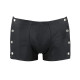 Мужские кожаные боксеры с заклепками Passion 048 SHORT DAVID L/XL Black
