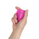 Менструальная чаша Fun Factory FUN CUP SIZE A Magenta, многоразовая, диаметр 4 см, объем 20 мл