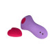 Вибратор в трусики FairyGasm HeartGem violet, на магните, пульт ДУ