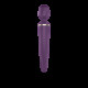 Вібромасажер Satisfyer Wand-er Woman (Purple/Gold) водонепроникний, потужний, розмір XXL