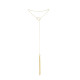 Цепочка для тела Bijoux Indiscrets Magnifique Tickler Pendant Chain — Gold