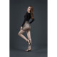 Эротическое платье Moonlight Model 13 XS-L Black, длинный рукав