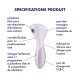 Вибромассажер Satisfyer Wand-erful с вакуумной клиторальной стимуляцией