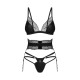 Комплект Obsessive Lobellis 3-pcs set M/L