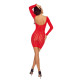 Бодистокинг Passion BS110 One Size, red