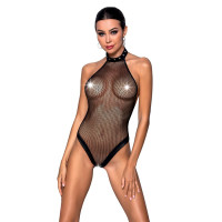 Боди-халтер с открытым доступом Passion MOONLIGHT BODY L/XL black