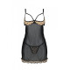 Еротичний пеньюар Passion MARINA CHEMISE, S/M, beige