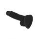 Реалистичный фаллоимитатор Strap-On-Me SOFT REALISTIC DILDO Black - Size S