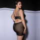 Платье JSY P61150 Black Plus Size