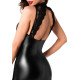 Платье Noir Handmade F343 Powerwetlook and lace mini skirt - L