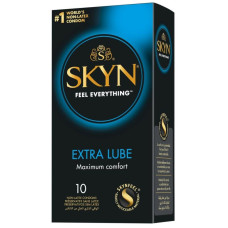 Безлатексные премиум-презервативы SKYN Extra Lube 10 шт, на 40 % больше смазки